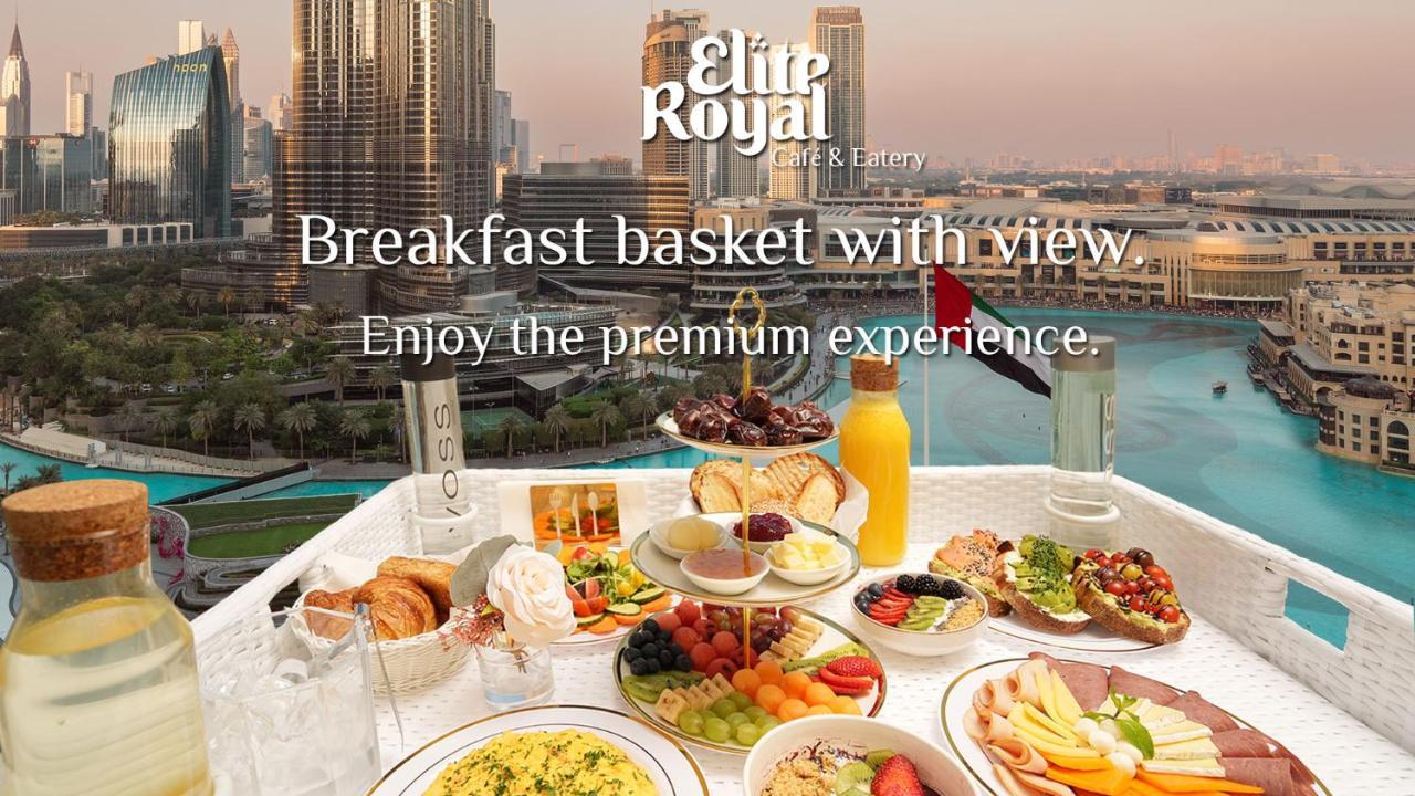Elite Royal Apartment - Full Burj Khalifa & Fountain View - Ambassador ドバイ エクステリア 写真